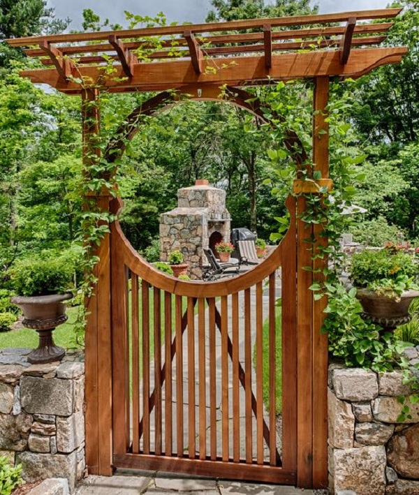 38 EyeCatching Moon Gate Designs For Your Garden • Insteading